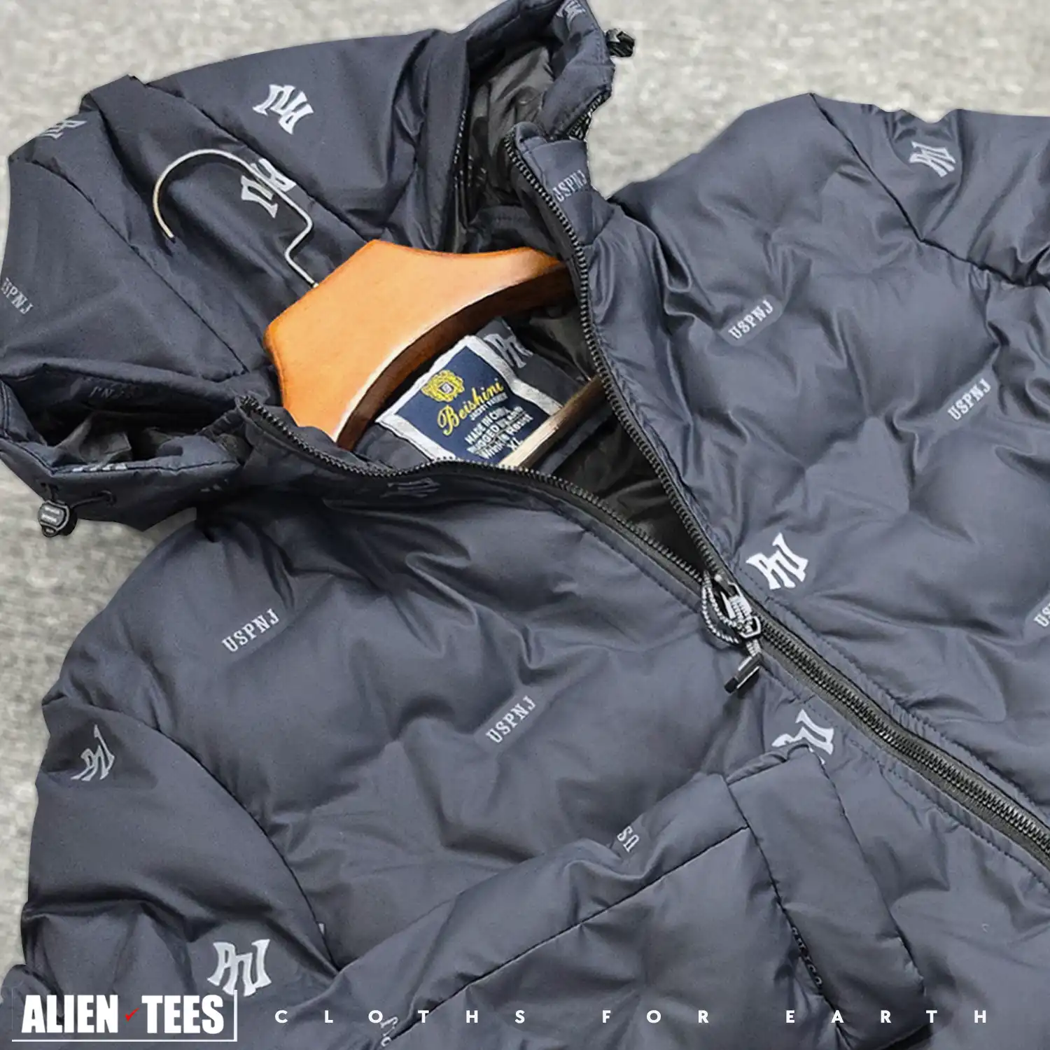 7W51 Light Navy - Aircore Padded Jacket