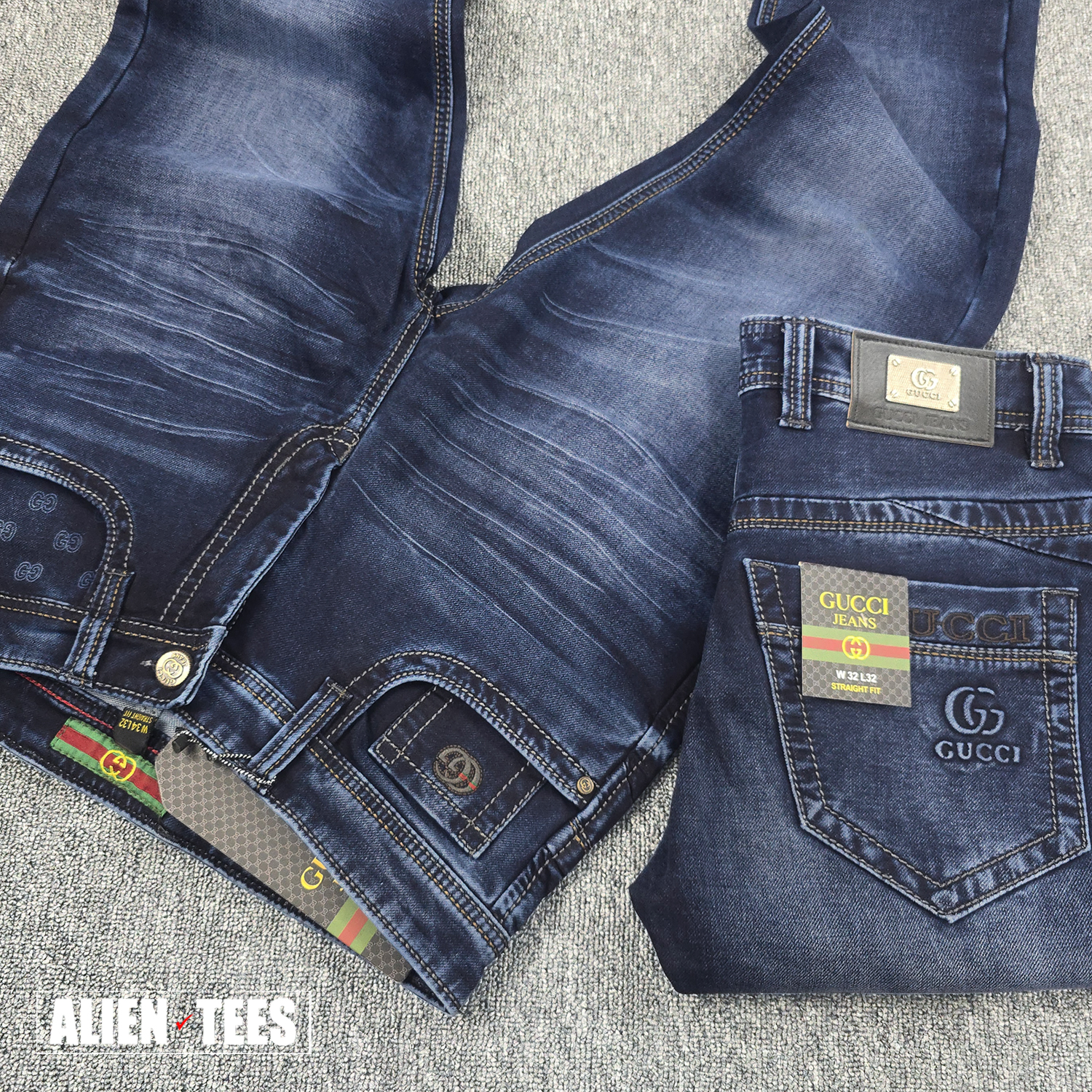 2J126 Faded Dark Blue - Atelier Stitch Denim