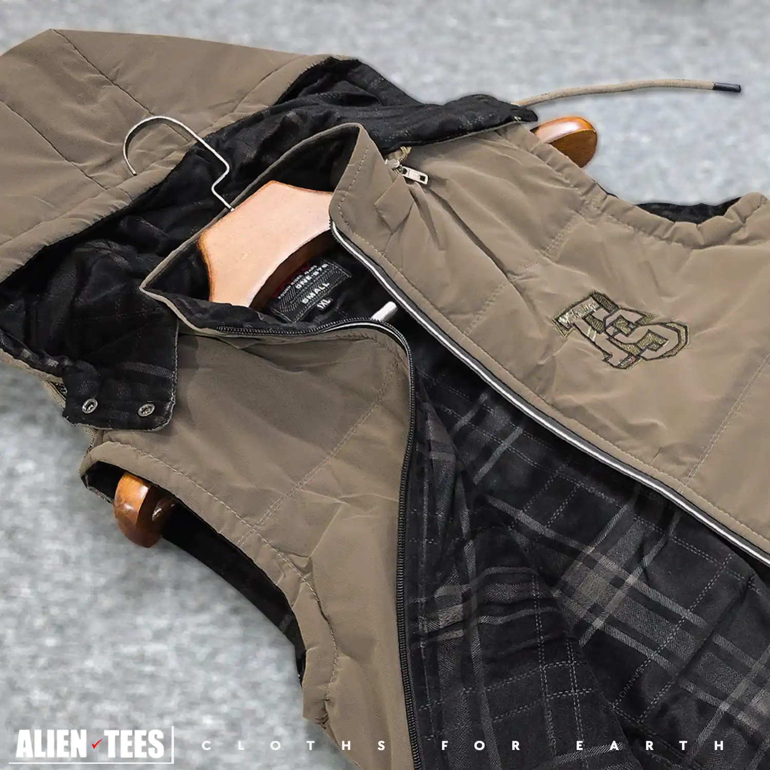 7W85 Brandy Brown Core-Vest Sleeveless Jacket