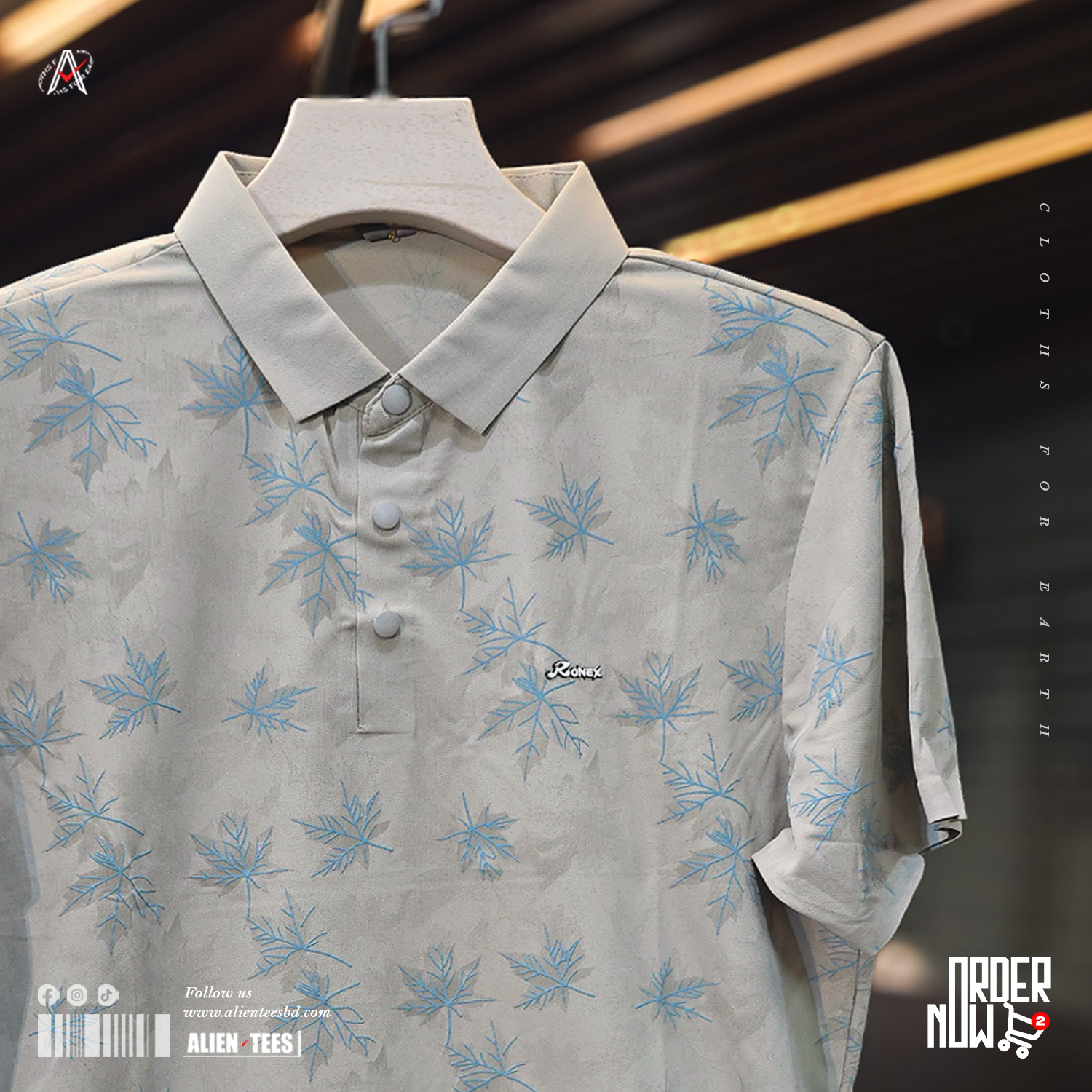 1R127 Moon Mist - Botanical Veil Polo